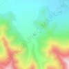 括村地形图、海拔、地势