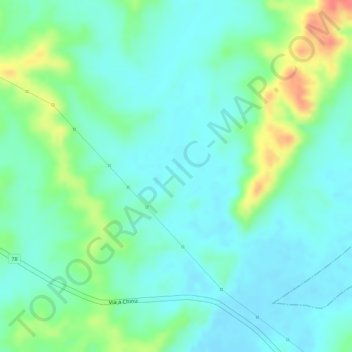 San Francisco地形图、海拔、地势