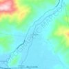 Loma Bonita地形图、海拔、地势