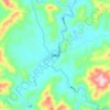 招携镇地形图、海拔、地势