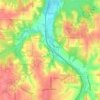 Craig地形图、海拔、地势