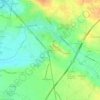 Les Cosses地形图、海拔、地势