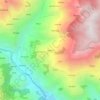 Kandhi地形图、海拔、地势