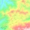 玉峰村地形图、海拔、地势