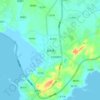 金井镇地形图、海拔、地势