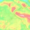 滑石地形图、海拔、地势
