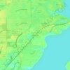 Harmaston地形图、海拔、地势