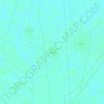 Mantut地形图、海拔、地势