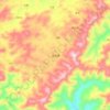 江古镇地形图、海拔、地势