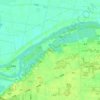 郑庄地形图、海拔、地势