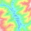 南坪镇地形图、海拔、地势