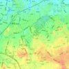 頂石頭地形图、海拔、地势