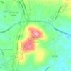 Chestnut Mountain地形图、海拔、地势