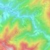 東麓地形图、海拔、地势