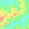 Brownsville地形图、海拔、地势
