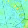 辉利地形图、海拔、地势