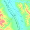 李旺镇地形图、海拔、地势