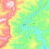 麻柳乡地形图、海拔、地势