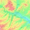 民和县地形图、海拔、地势