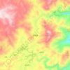 凤阳镇地形图、海拔、地势