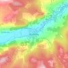 Aberfeldy地形图、海拔、地势