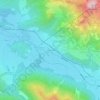 Osterhofen地形图、海拔、地势
