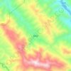 紫溪乡地形图、海拔、地势