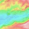 Mézergues地形图、海拔、地势
