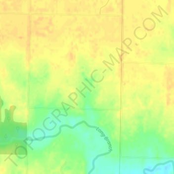 Everet Kendrick Dam地形图、海拔、地势