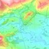 Crieff地形图、海拔、地势