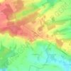 La Hictière地形图、海拔、地势