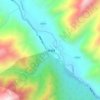 上察隅镇地形图、海拔、地势