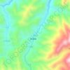 丙底洛村地形图、海拔、地势