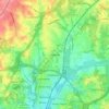 Beltsville地形图、海拔、地势