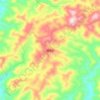 糯福乡地形图、海拔、地势
