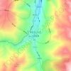 榆林街道地形图、海拔、地势