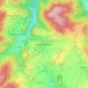 Kammerbach地形图、海拔、地势