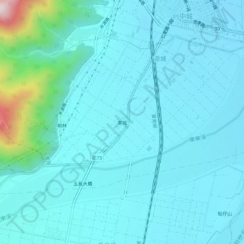 客城地形图、海拔、地势