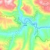 龙溪镇地形图、海拔、地势