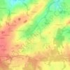 Le Clos de la Croix地形图、海拔、地势