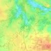L'Endruère地形图、海拔、地势