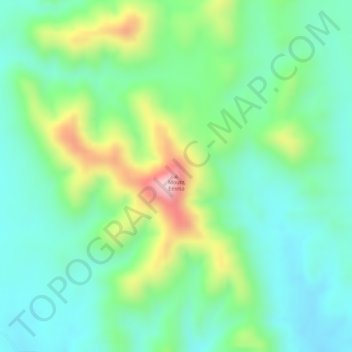 Mount Emma地形图、海拔、地势