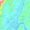 North Dayton地形图、海拔、地势
