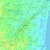 Tambaram地形图、海拔、地势