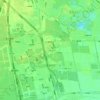 大三槐堂村地形图、海拔、地势