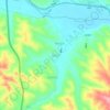 松庄村地形图、海拔、地势