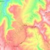 凤鸣镇地形图、海拔、地势