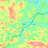 旧莫乡地形图、海拔、地势