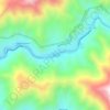 Incline地形图、海拔、地势