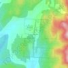 East Hubbardton地形图、海拔、地势